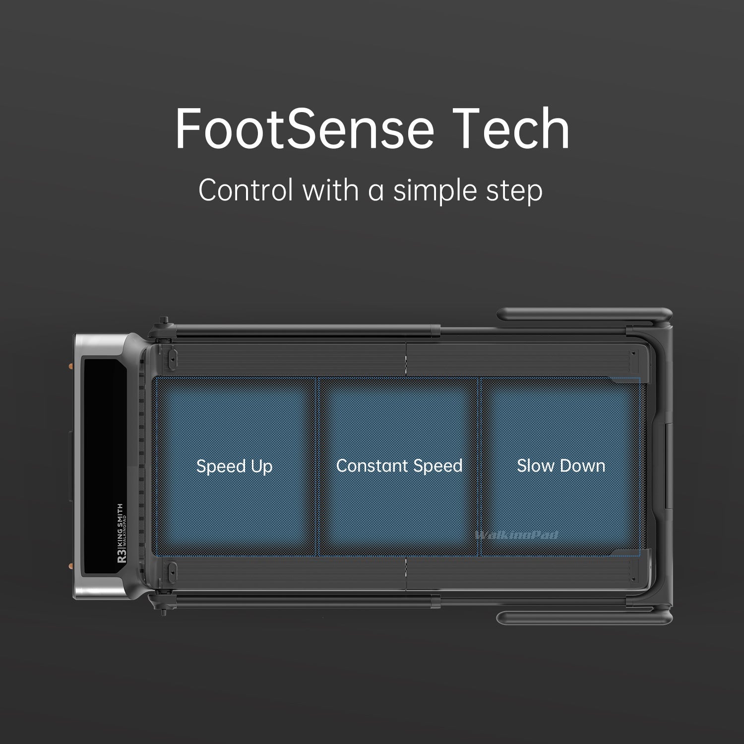 WalkingPad R3 Hybrid+ Foldable Treadmill