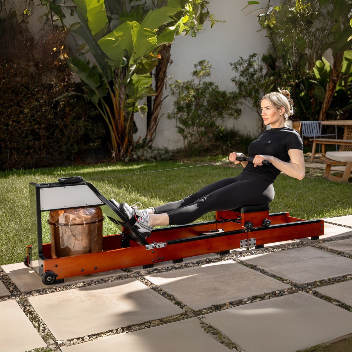 WM10 Tri-fold Water Rowing Machine