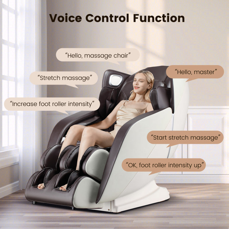 [Lifetime Warranty (Limited-Time Offer)] Provox 27-Comfort Full Body Massage Chair with SL Track Airbags Heating