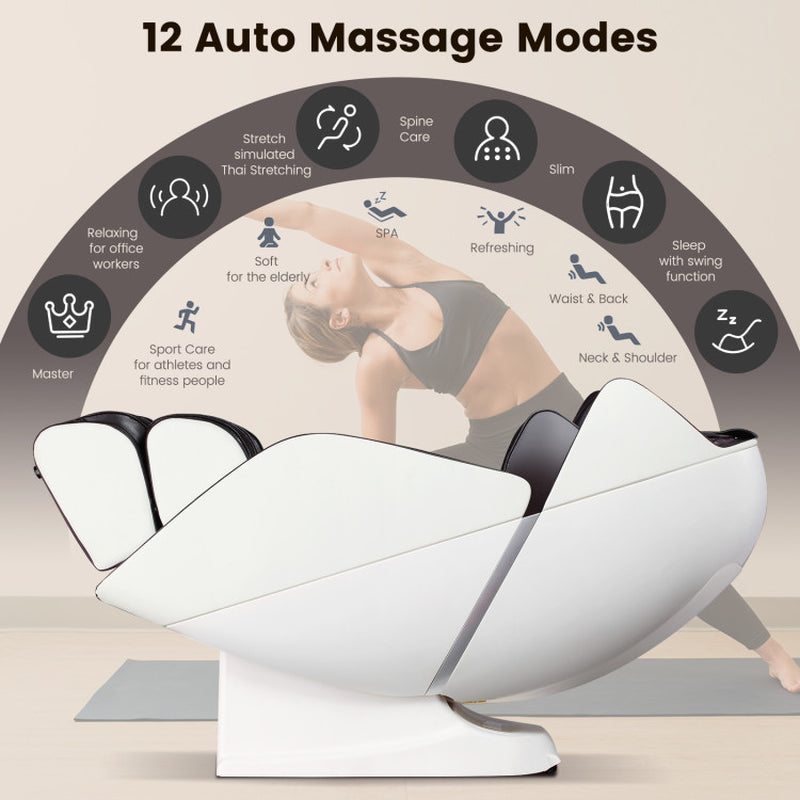 [Lifetime Warranty (Limited-Time Offer)] Provox 27-Comfort Full Body Massage Chair with SL Track Airbags Heating